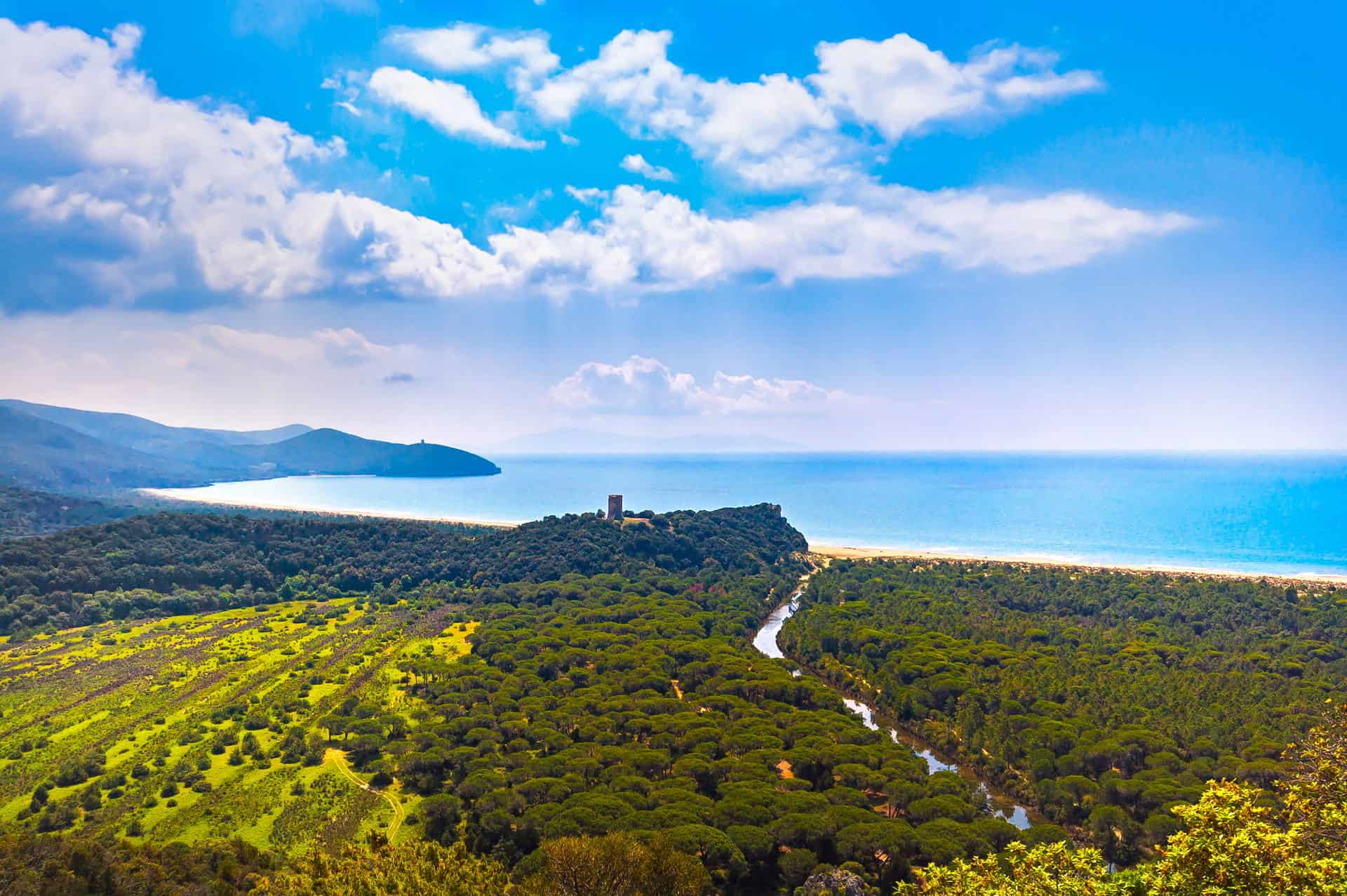 Maremma laziale e toscana